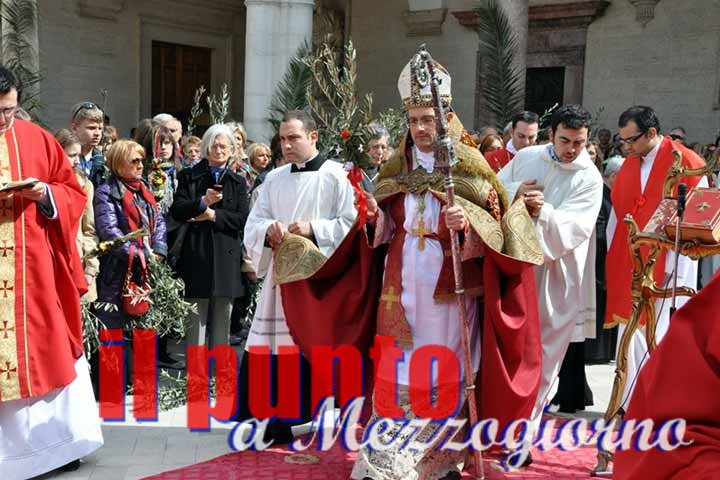 La Domenica delle Palme celebrata a Montecassino