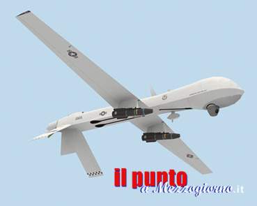 
Aereo da combattimento teleguidato dalla Puglia alla Sardegna
