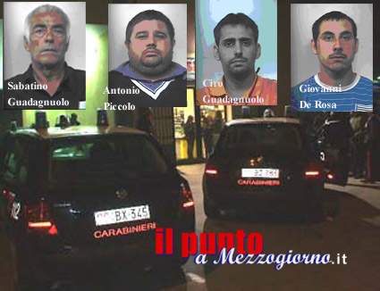 
Spedizione incendiaria punitiva sventata dai carabinieri
