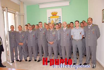 
Il generale Ritondale visita il comando provinciale delle fiamme gialle

