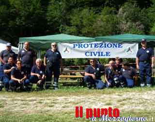 Madonna di Canneto, la protezione civile allestisce un campo in vista delle celebrazioni