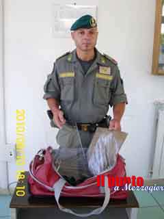 Guardia giurata spagnola “beccata” con un chilo di eroina