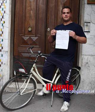 Radio Rai Uno si occupa del multato in “bici” perchè parlava al telefonino