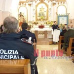 I vigili urbani di Lanciano festeggiano il loro Protettore San Sebastiano ricordando il collega ucciso a Milano