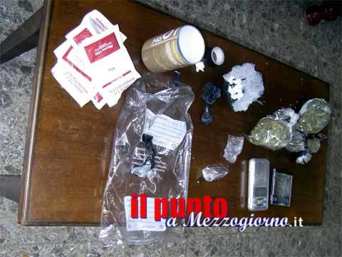 Trovato con marijuana cocaina ed eroina, 52enne in manette