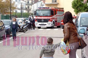 La scuola materna Stadio evacuata per il sistema di allarme in tilt