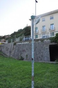 villa comunale lampioni