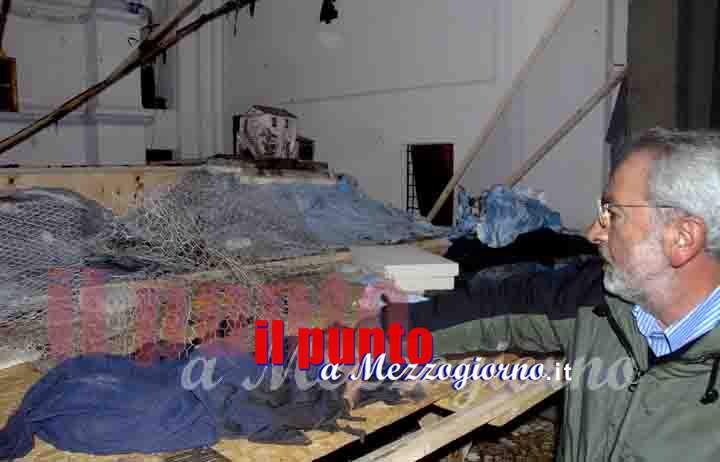 incendio in chiesa a Lanciano