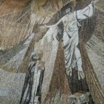 san tommaso....mosaico dell'abside della cattedrake di aquino