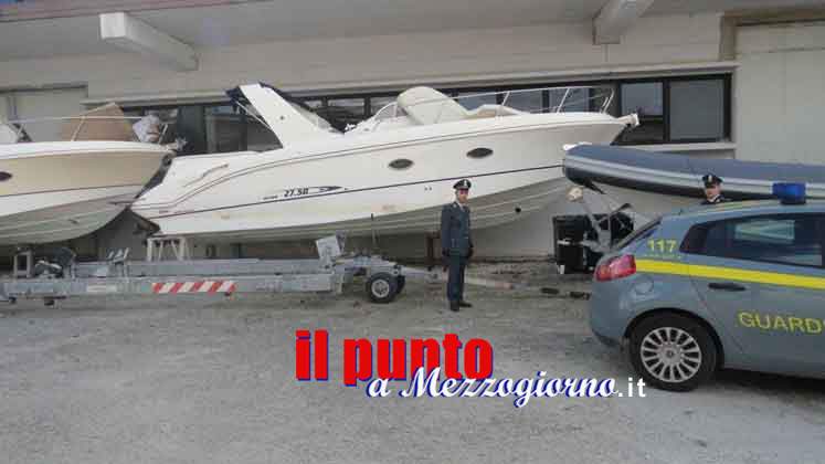 barche sequestrate finanza