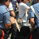 Sgombro Caserma miltare 156