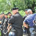 Sgombro Caserma miltare 183