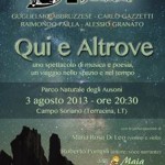 Locandina Qui e Altrove