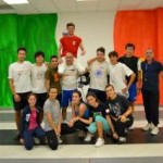 Terranova con allievi Cus Cassino scherma