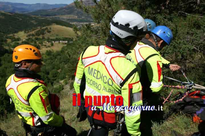 Si perde sulle montagne di Campoli appennino, 57enne ritrovato in serata dal Soccorso Alpino