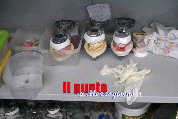 Fiuggi, chiuso dai Nas laboratorio odontotecnico e multa da 10mila euro Fiuggi, chiuso dai Nas laboratorio odontotecnico e multa da 10mila euro