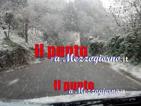 Meteo, neve nel Lazio oltre quota 700 metri