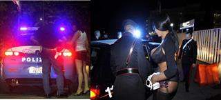 Frosinone, lite fra due prostitute nella zona Asi sedata dagli agenti delle Volanti. Una denuncia