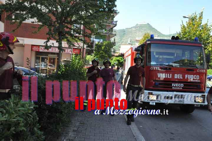 Ospedale di Sezze, provvidenziale intervento vigili del fuoco, area chiusa poche ore prima del crollo