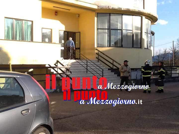 Crollo sospetto all’istituto Alberghiero di Cassino, indagini in corso