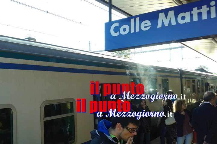 Persona investita da convoglio a Colle Mattia, traffico ferroviario in tilt sulla linea Roma Cassino