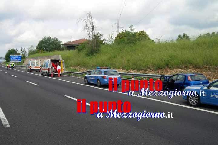 Schianto sull’A1 a Frosinone, muore agente di polizia