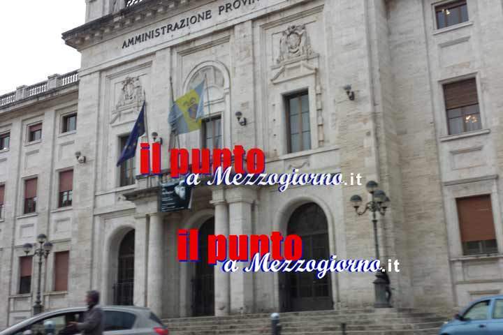 Il nuovo Consiglio provinciale di Frosinone si riunisce per la convalida degli eletti