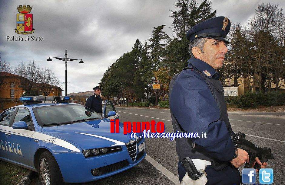 Spari a Cassino, il Questore si complimenta con i poliziotti della CittÃ  Martire
