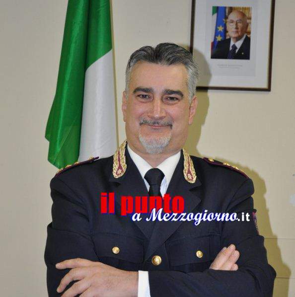 Polizia stradale di Frosinone, il Vice questore Vincenzo Lombardo nuovo dirigente