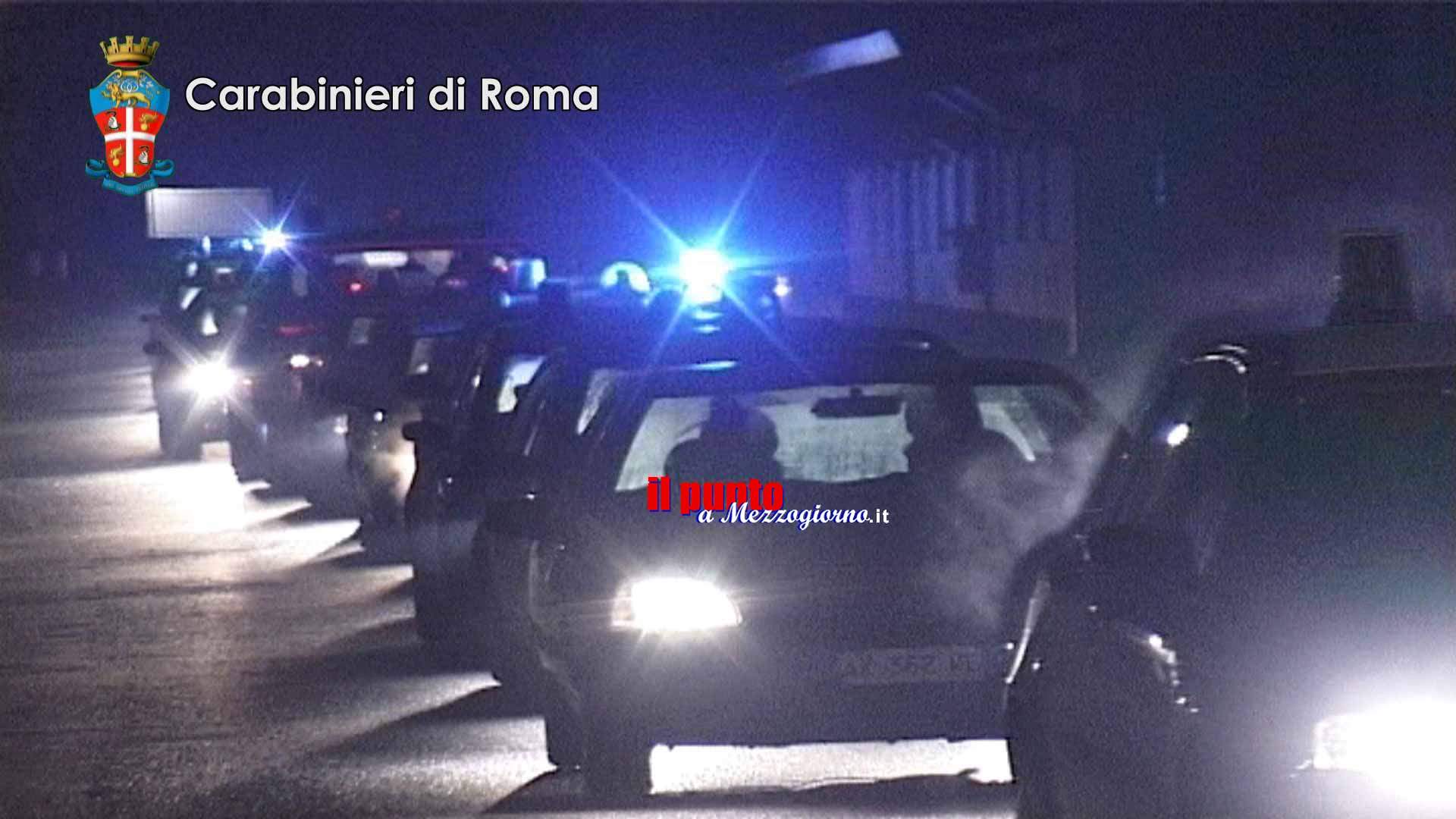 Maxi operazione  dei carabinieri tra Lazio e Campania, 61 arresti