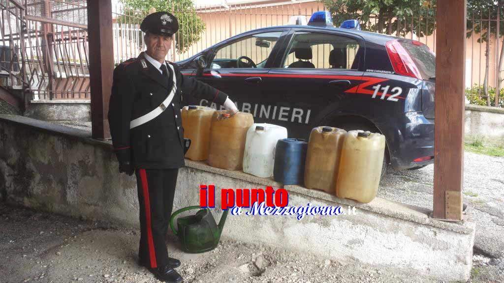 Ruba 160 litri di gasolio da un tir dell’azienda, 25enne arrestato a Cervaro