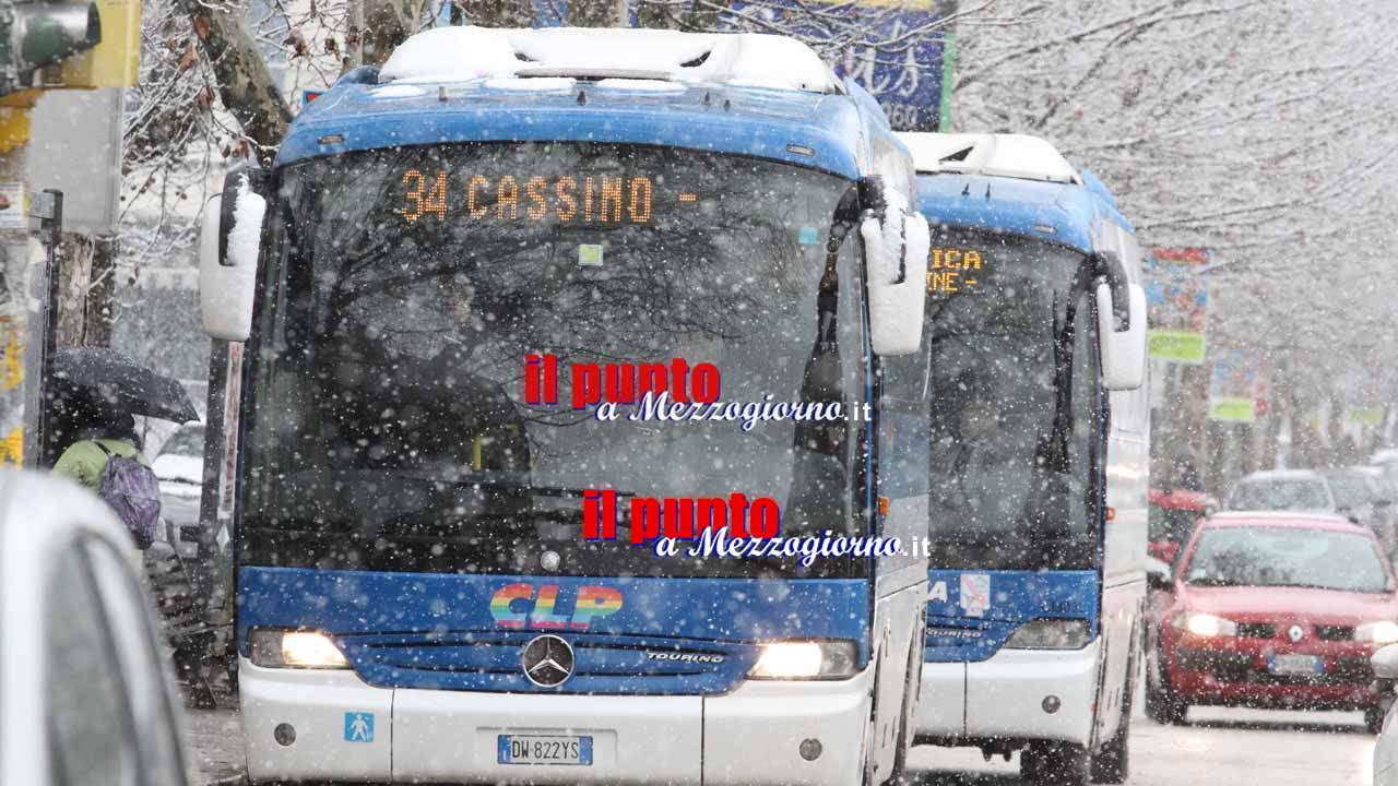 Grande freddo, scuole chiuse a Frosinone. Disaster manager: non temiamo neve ma il ghiaccio
