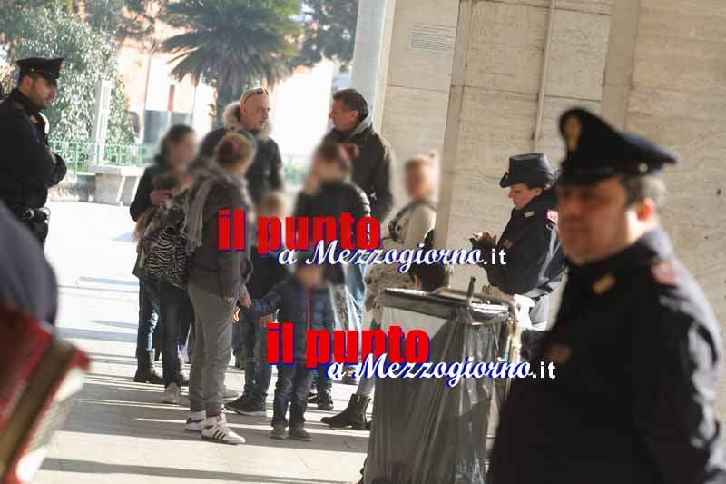 I controlli della polizia in stazione a Cassino – IL VIDEO