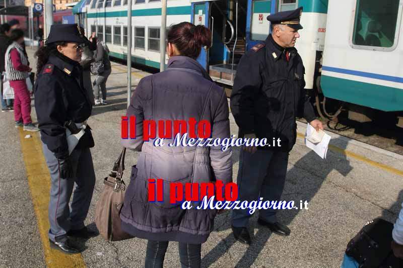 Strade, stazioni ferroviarie ed uffici postali, intensificati i controlli della questura di Frosinone sulla provincia