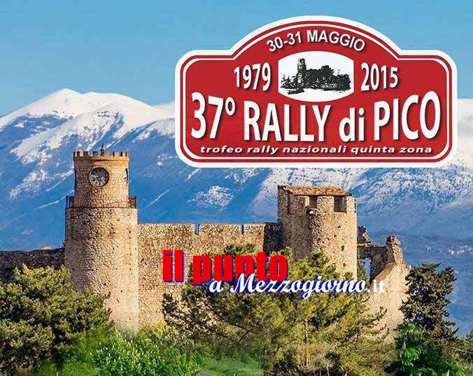 Il 30 e 31 maggio il 37esimo rally di Pico