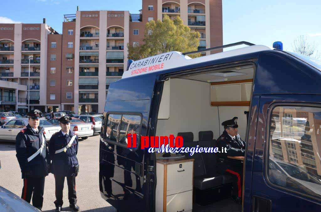 Eâ€™ operativa la Stazione Mobile dei Carabinieri di Latina