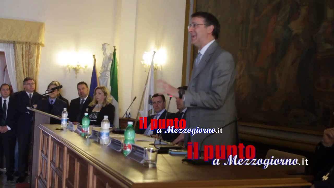 Il Presidente dell’AutoritÃ  Anticorruzione, Raffaele Cantone, ad un convegno del Rotary