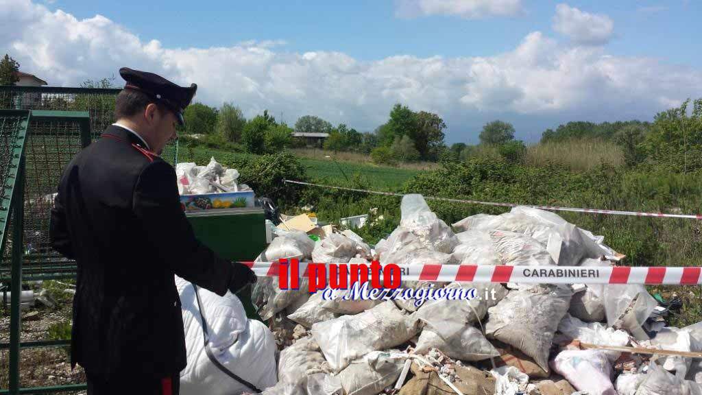 Accumula rifiuti speciali senza autorizzazione, 30enne denunciato a Cervaro