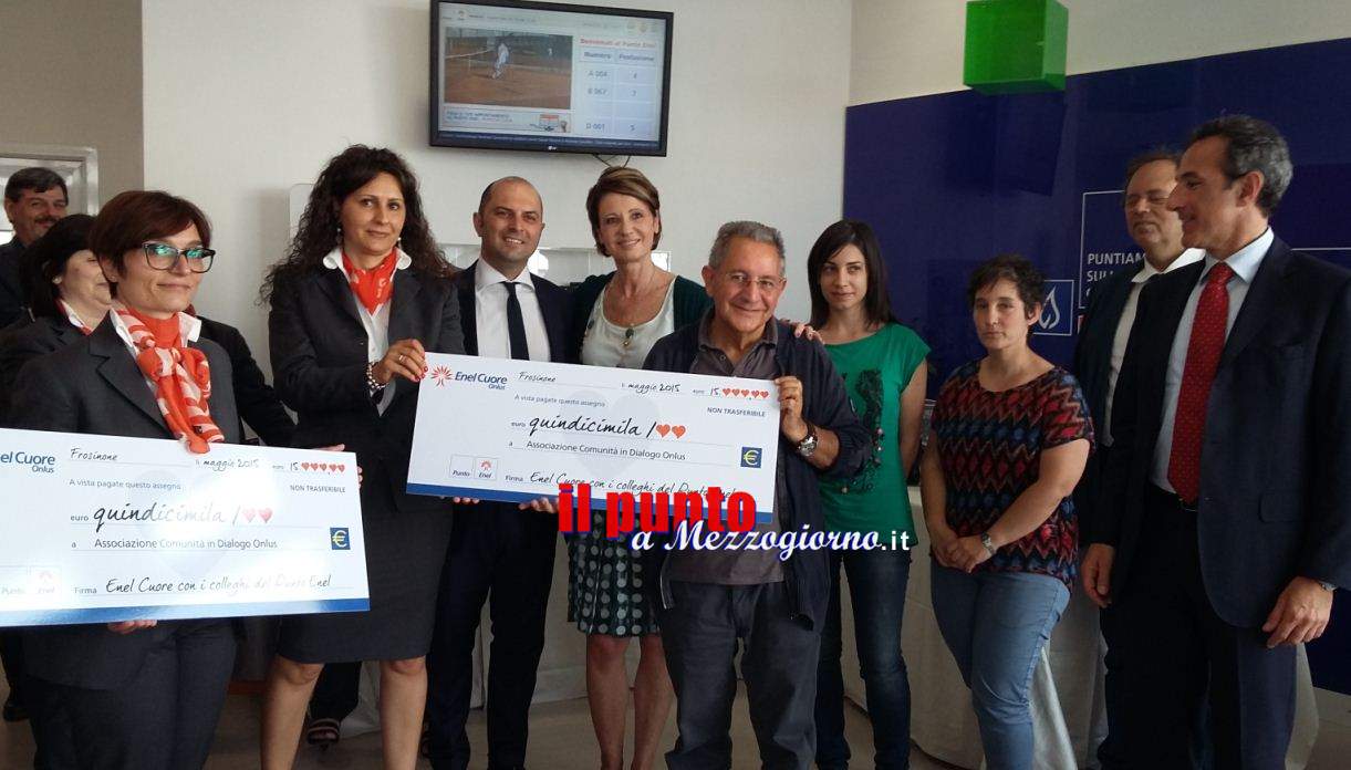 Un contributo di 15mila euro da Enel alla comunitÃ  “In Dialogo” di Trivigliano