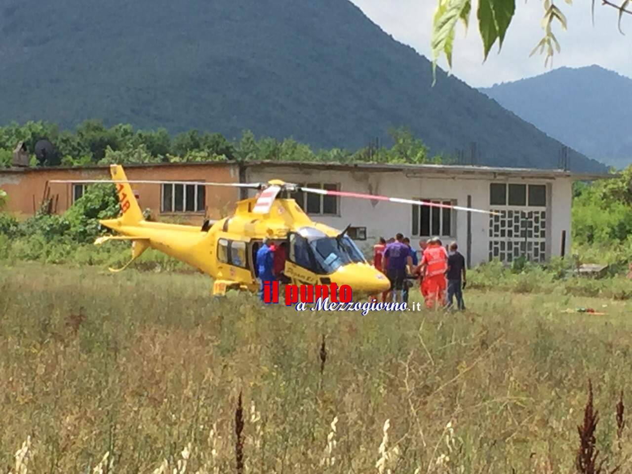 Treno bloccato a Frosinone, neonato elitrasportato