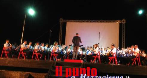 La “Banda Don Bosco” incanta il pubblico del Teatro Romano con “C’era una volta il cinema”