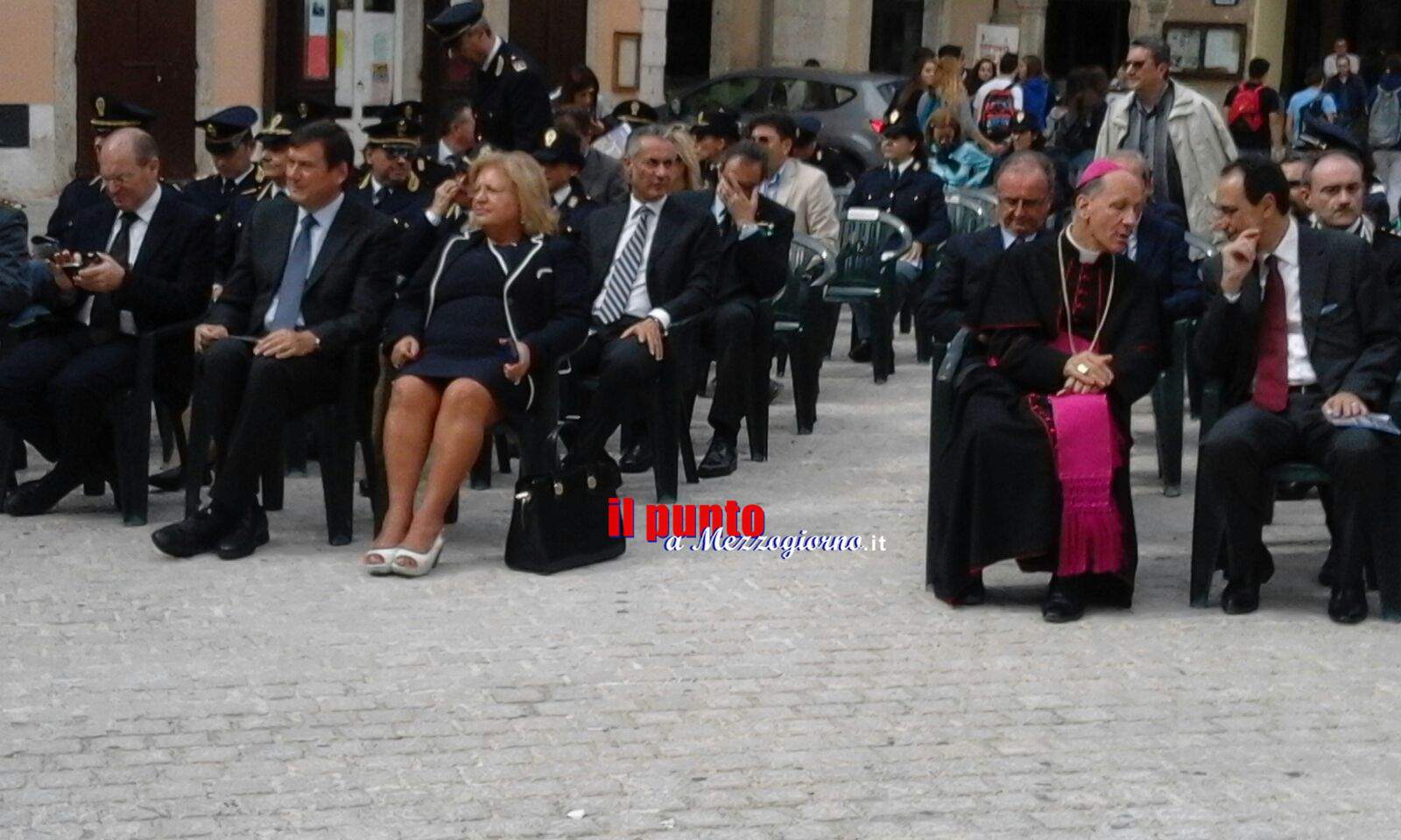 La polizia festeggia ad Arpino il suo patrono San Michele Arcangelo