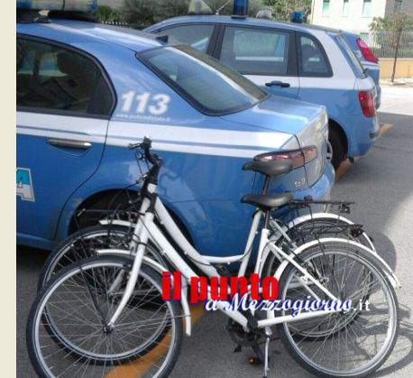 Si appropriano di biciclette del bike sharing di Cassino, due denunciati dalla polizia
