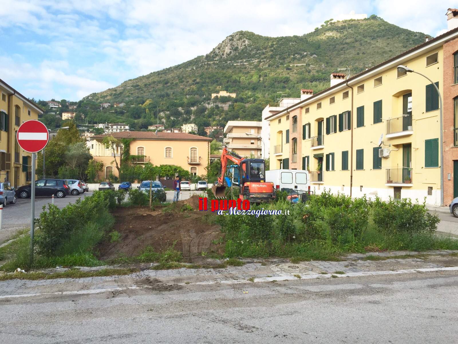 Cantiere “anonimo” in via Ariosto a Cassino non sfugge agli ambientalisti Grossi ed Avella
