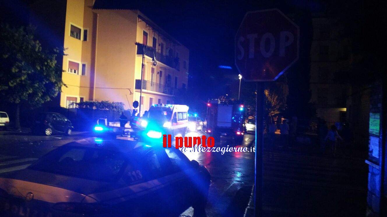 Incidente in via Pascoli a Cassino, sono due minorenni e una 19enne neopatentata le tre ferite di questa notte
