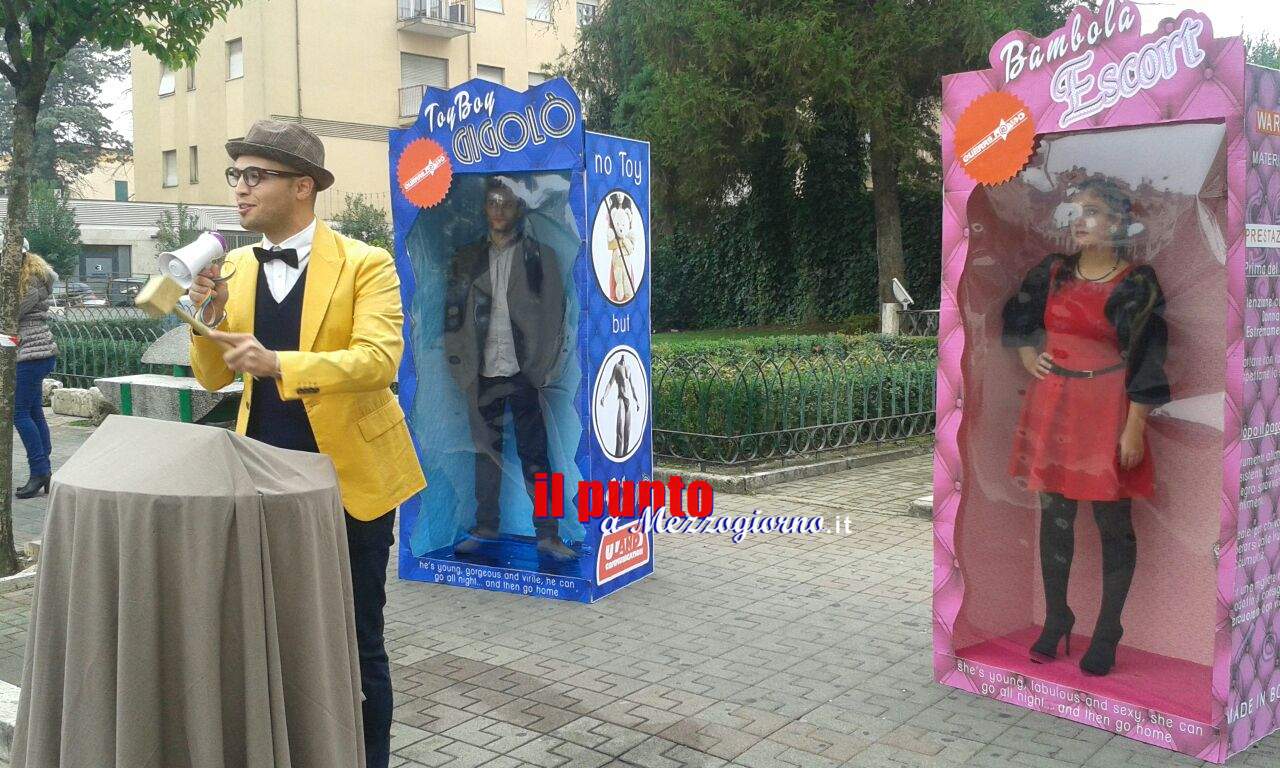Ragazzi e ragazze vendute come bambole, campagna contro prostituzione a Cassino