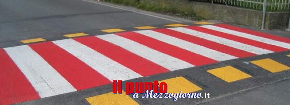 Via San Pasquale: dissuasori di velocitÃ  rialzati, per una maggiore sicurezza stradale
