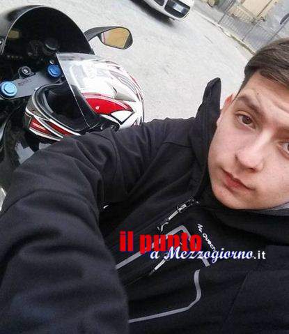Incidente in moto a Ferentino, la vita di Giorgio Carbone spezzata a 17 anni