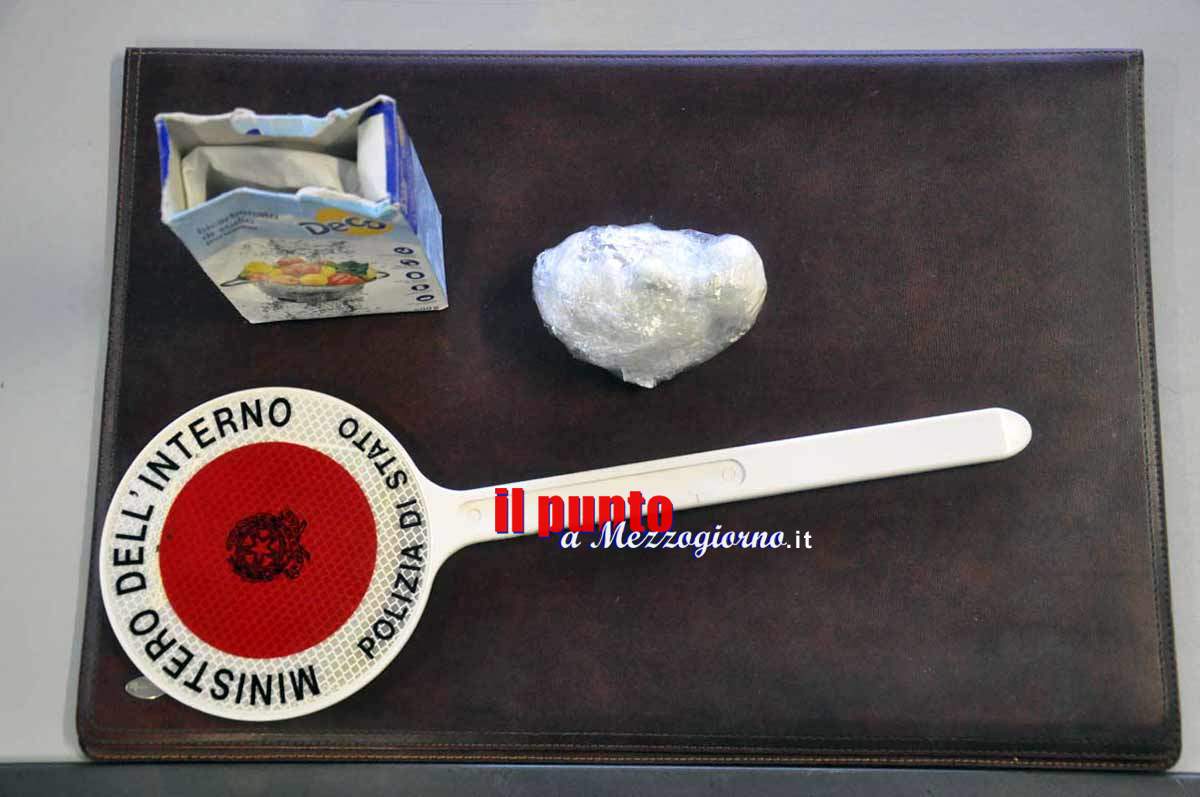 Fermato con oltre di 50 grammi di cocaina, 25enne arrestato a Frosinone