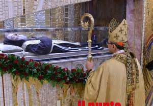 Le spoglie di San Pio da Pietralcina esposte a Roma dal 3 al 11 febbraio